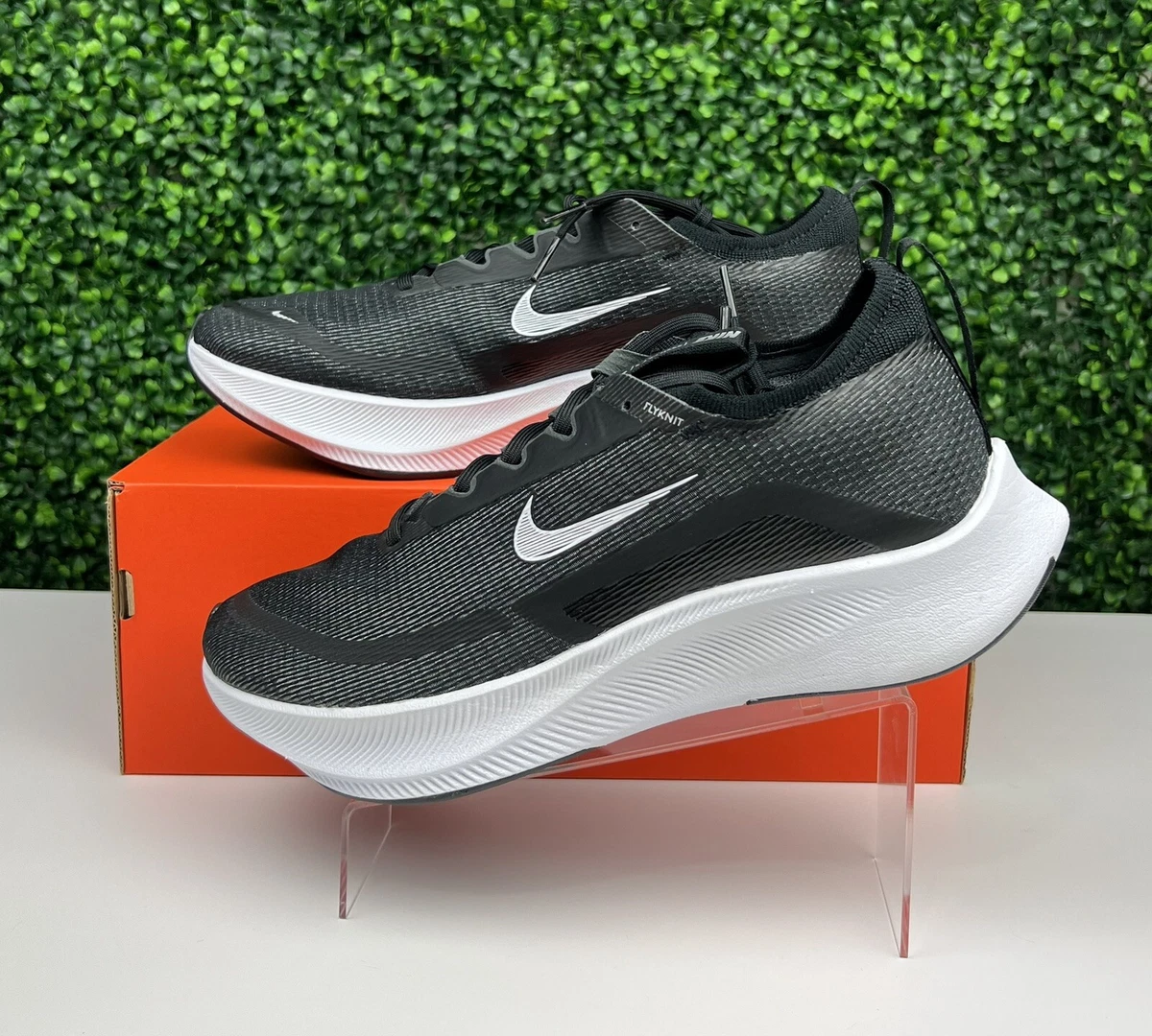 Nike Zoom Fly 4 Black White W for sale | eBay