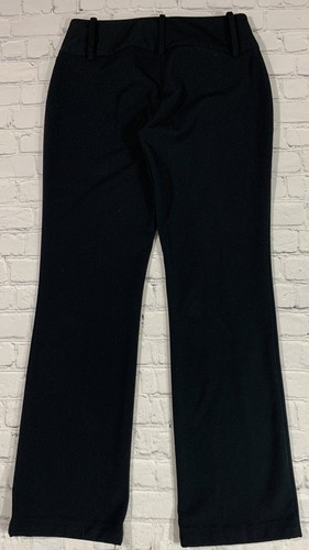Damen Anzughose Größe 4 einfarbig schwarz Stretch gerades Bein The Limited - Bild 2 von 4