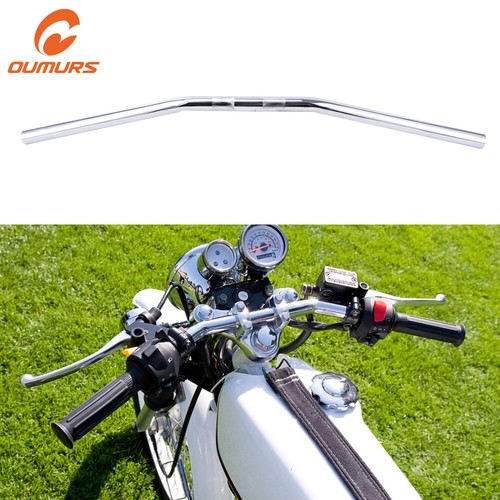 1" Handlebar Z-Bar Chrome For Suzuki Intruder VS 1400 1500 750 VL 800 Honda CB - Bild 1 von 20