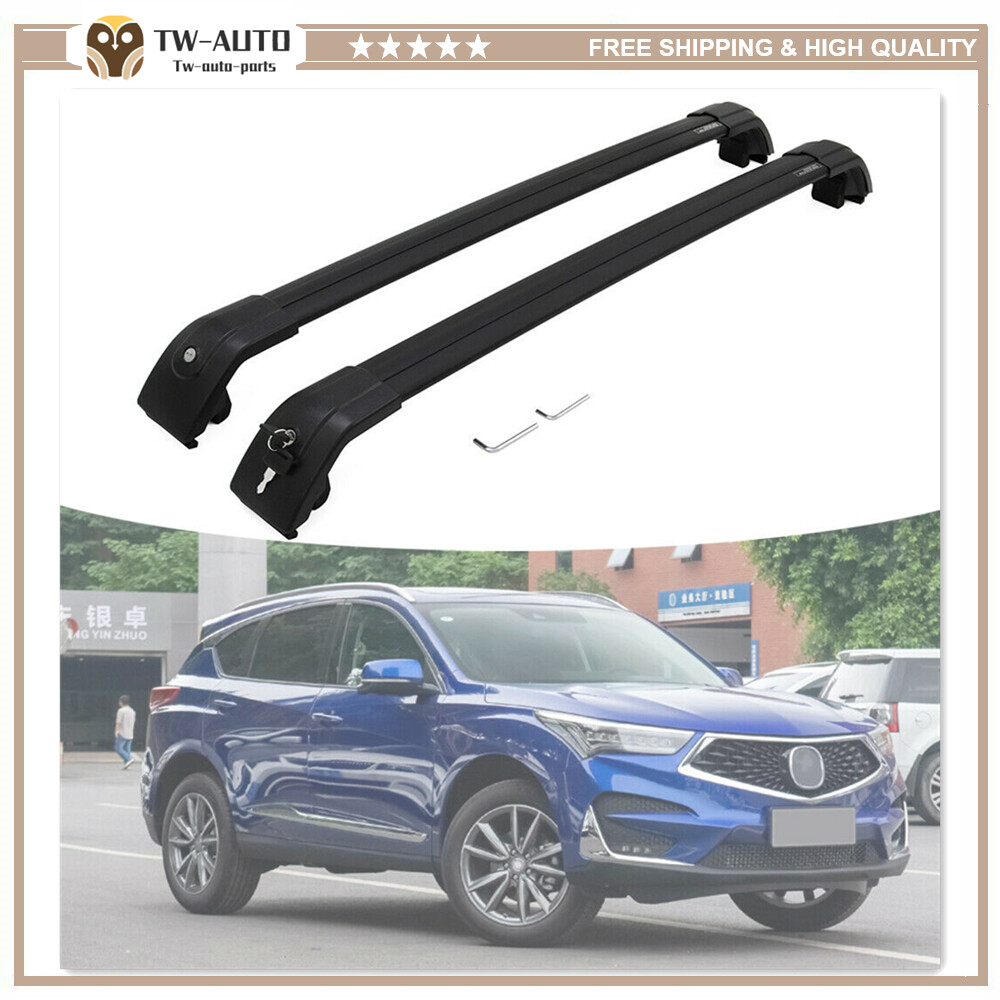 Lockable Cross Bars Roof Rail Rack Fit for Acura RDX 2019 2020