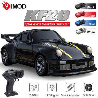 RC Drift Car KF20 Mini Desktop 1/16 Racing Car 4WD 2.4G Remote Controller Toys