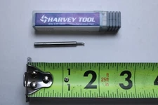 NEW HARVEY 905608 125D X .026W X .187 NECK X 45 DEGREE 4FL DOUBLE ANG SHANK CUT