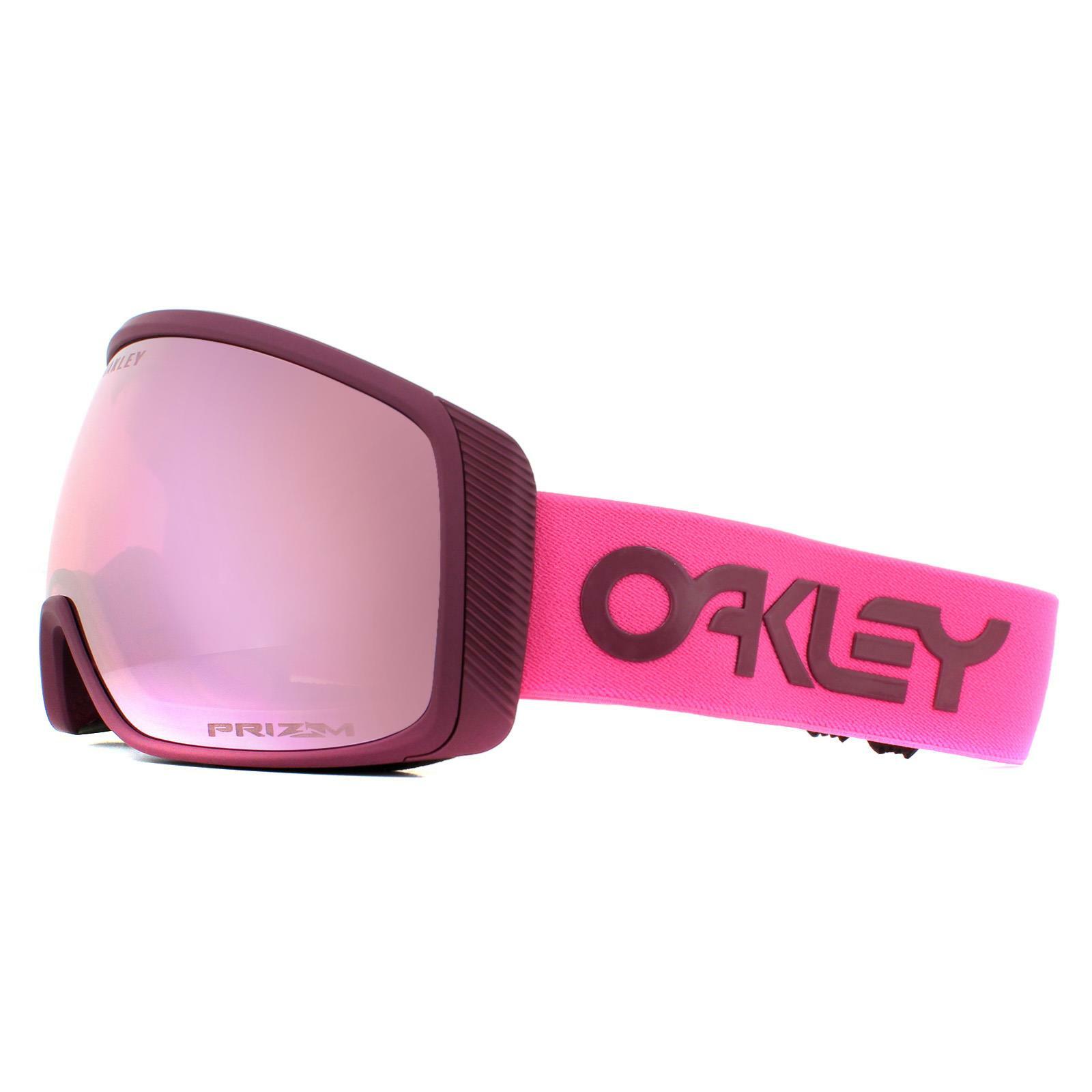 Oakley+Ski+Goggles+Flight+Tracker+XM+Oo710522+Factory+P+Red+Prizm+Snow+Hi+Pink for sale online