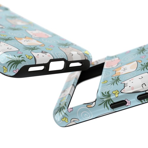 Cute Cat Phone Case, Kawaii Cat Lovers Mobile Cover - 第 156/277 張圖片