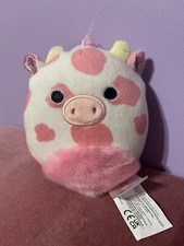 2023 Valentines Squishmallow Evangelica 3.5" Clip New With Tags 