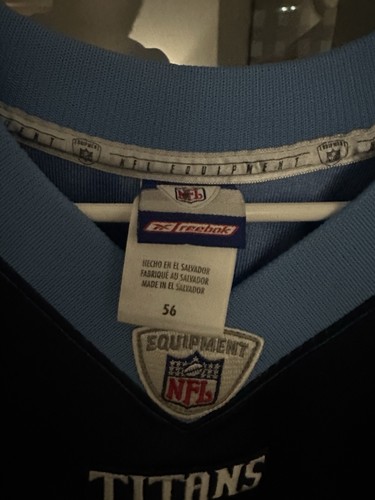 Reebok Eddie George Tennessee Titans Jersey Size 56 Authentic - Picture 2 of 4