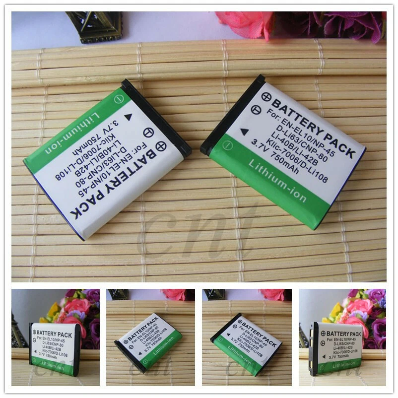 Battery For Li-40B Li-42B Olympus u 795 SW u 820 u 830 u 840 u 850 SW u 1050 SW - Image 3 of 4