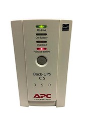 APC Back-UPS CS350 6 Outlets Uninterruptible Power Supply BK350 NO Battery