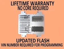 2008 CHEVROLET SILVERADO 1500 4.8L ENGINE COMPUTER 12597125 VIN PROGRAMMED