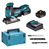 Makita Akku PendelhubstichsäGe 18V 2X 5,0Ah Akku Und LadegeräT DJV181RTJ