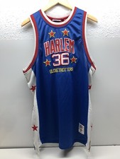 Harlem Globetrotters 36 Jersey XL Platinum Fubu