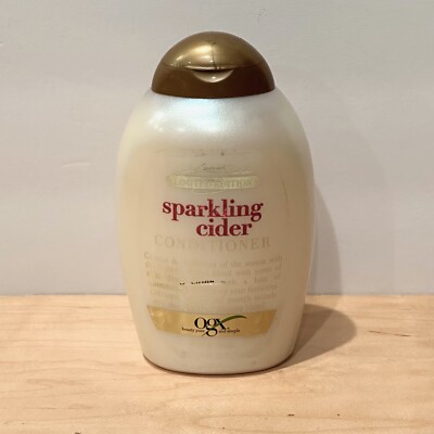OGX + Kandee Johnson Limited Edition SPARKLING CIDER Conditioner 13oz New