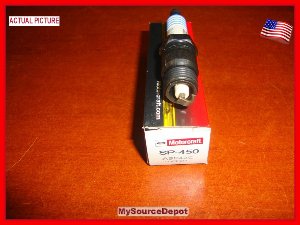 1-Pc, SP450 Spark Plugs ASF42C,Ford Motorcraft SP-450 COPPER