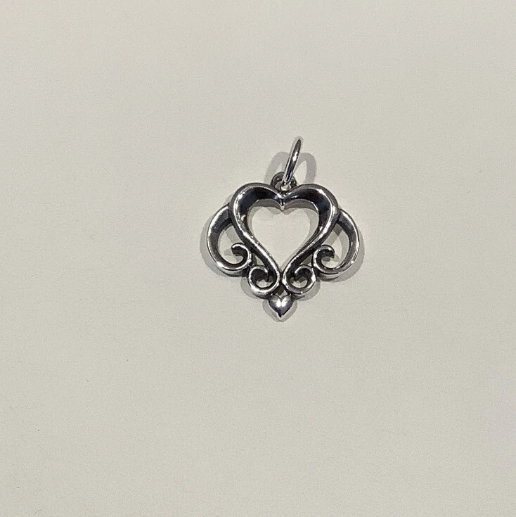 James avery ornate heart locket deals