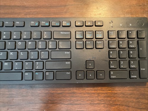 Dell Keyboard WK636t, NO USB RECEIVER, Pre-Owned, Untested - Picture 5 of 5