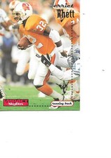 Errict Rhett 1996 SkyBox Impact Football Card #143 All-American