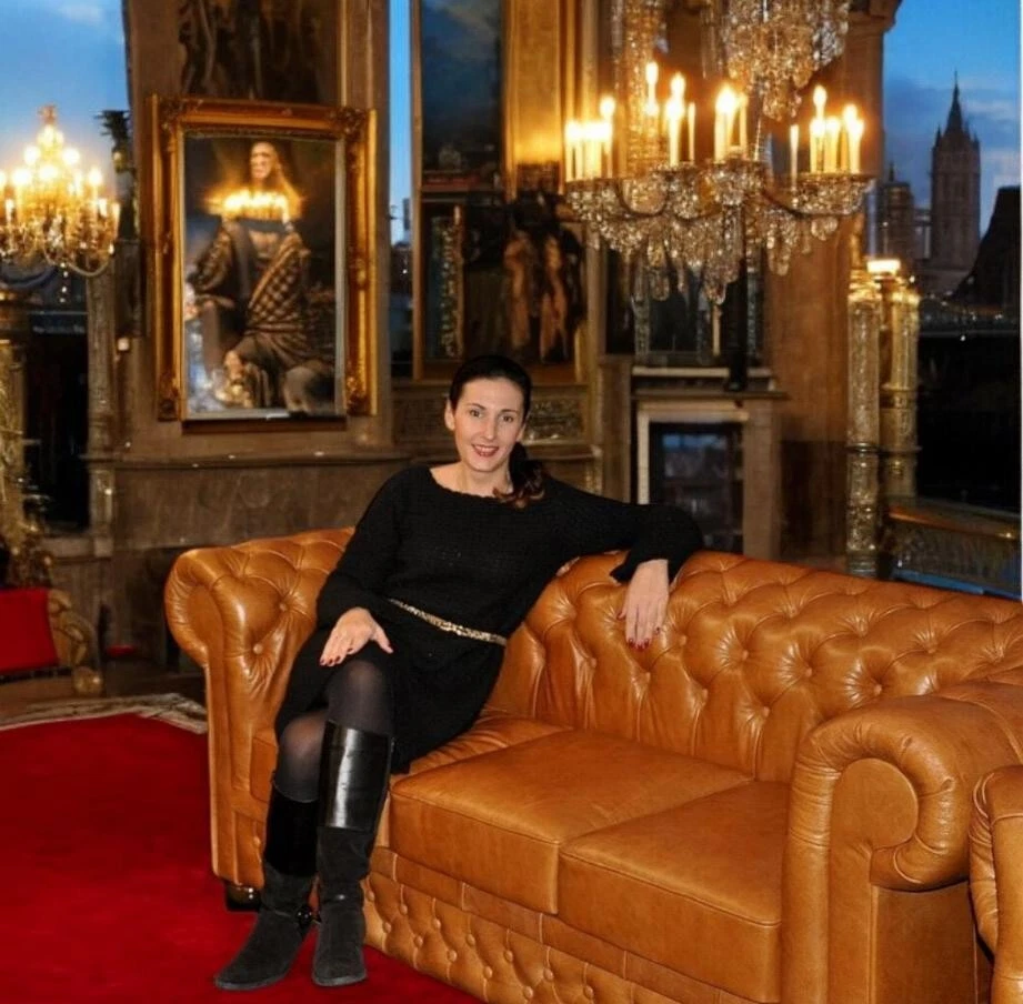 Chesterfield Newby  3+2+1 Echtes luxus Rinder Aniline Leder E1100 Federkern - Bild 4 von 4