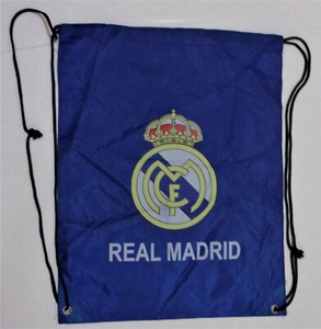 real madrid drawstring bag