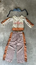 Vintage 1940s girls hand made Native American INDIAN Costume PREPTON NIGHTWEAR