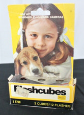 nos SEARS N FLASHCUBES 3 pack Bulbs 12 Total Flashes Made In USA New In Box