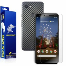 ArmorSuit MilitaryShield Google Pixel 3a Screen Protector Black Carbon Fiber