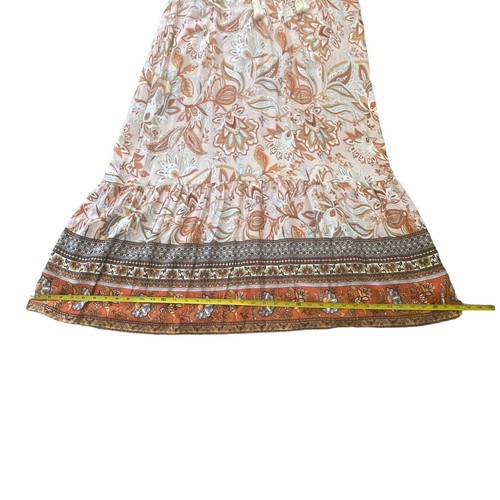 Maxi Dress Womens Lg Cottagecore Floral Feminine Fairy Hippie Bohostyle Anany - Picture 13 of 24