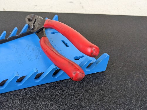 #bj667 Snap On 47ACP - 8" Long, Red Soft Griped, Slip Joint Pliers/Cutters-USA - Picture 4 of 20