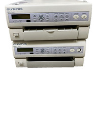  2 Olympus OEP-4 Color Video Printer PARTS ONLY. SEE PICS