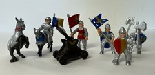 Lot Of Safari Ltd Miniature Medieval Knights and Horses