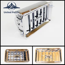 Driver Side Chrome Crossed A/C Heater Vent 1989-2009 Freightliner FLD & Classic