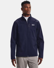 Under Armour Storm ColdGear Infrared Shield Softshell Jacket New Men  s M Navy