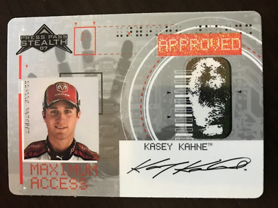 2007 Press Pass Stealth Maximum Access Insert Kasey Kahne Dodge MA 14
