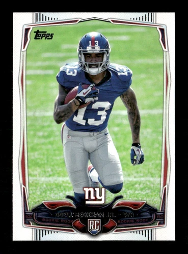 Odell Beckham Jr. 2014 Topps #355a New York Giants RC