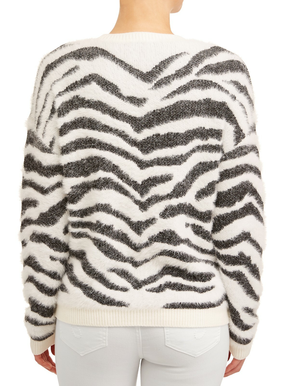 Eyelash Pullover Sweater SMALL 