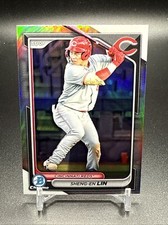 SHENG-EN LIN 2024 Bowman Chrome Refractor RC REDS