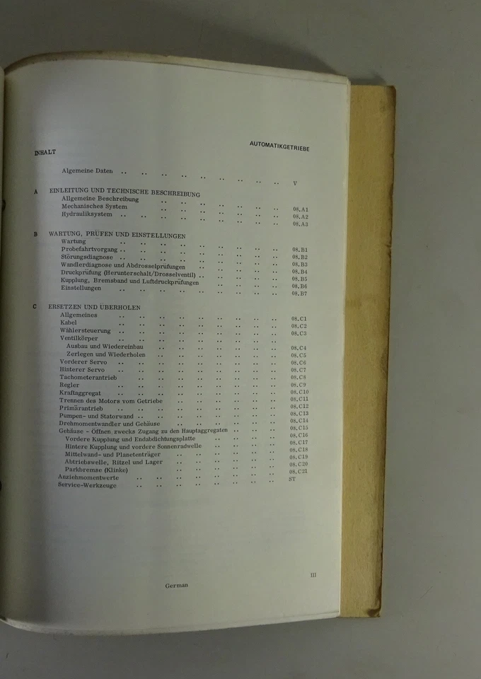 Manual de Taller BMC Austin 1800 ADO17 Transmisión Automática Borg Aviso - Imagen 2 de 4