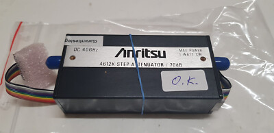 Anritsu 4612K Step Attenuator DC-40GHz, 70db, 1W