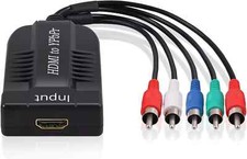 1080P HDMI to Component Converter Scaler, HDMI Input to Ypbpr Convert HDMI to Co