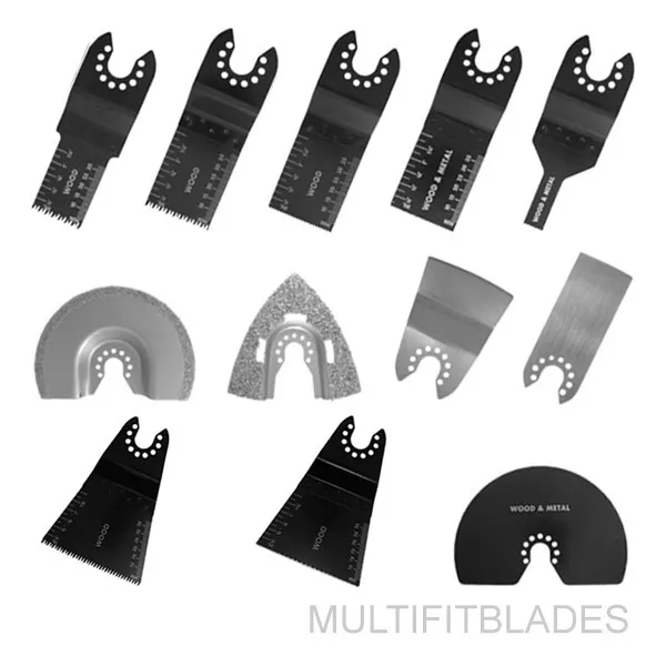 Black & Decker, MATRIX Compatible 12pc Oscillating Tool Blade Kit