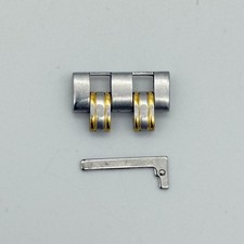 Mens CASIO Two-Tone Stainless Steel Watch Ban...