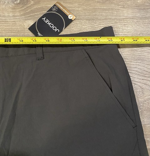 Men's Jockey Hybrid, On-the-Go Versatility Gray Shorts - XXL - NEW W/Tag - Picture 6 of 11