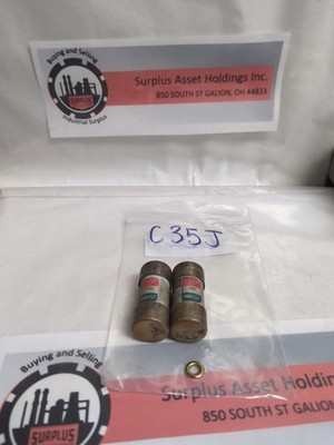 ENGLISH ELECTRIC,C35J,ENERGY LIMITING 35 AMP FUSE LOT OF 2 PRE-OWNED