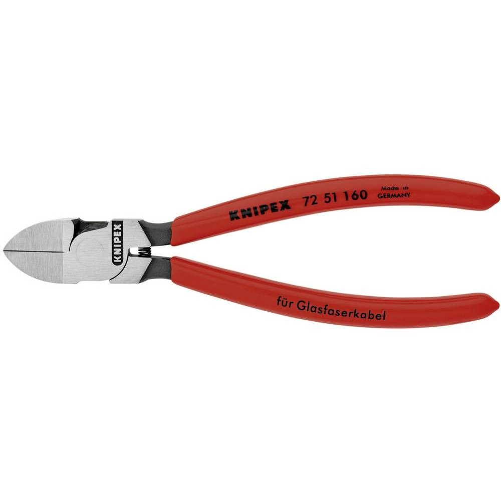 Pince coupante diagonale Knipex sans facette : finis les ergots pointus de plastique