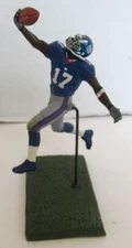 MCFARLANE NFL GIANTS WR PLAXICO BURRESS LOOSE COMPLETE 3" INCH FIGURE