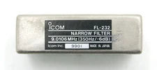ICOM FL-232 CW/RTTY Narrow Filter 9.0115MHz (350Hz) Good Cond.