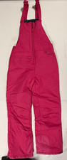 Arctix Youth XL YG Pink 3K Insulated Snow Ski Bib Pants