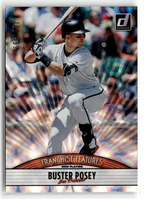 2019 Donruss #FF16 Buster Posey / Joey Bart Franchise Features #/999
