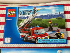 Lego City 60003#1+60004#1-4-5 Fire Station Rescue Truck Instruction Manuals Only