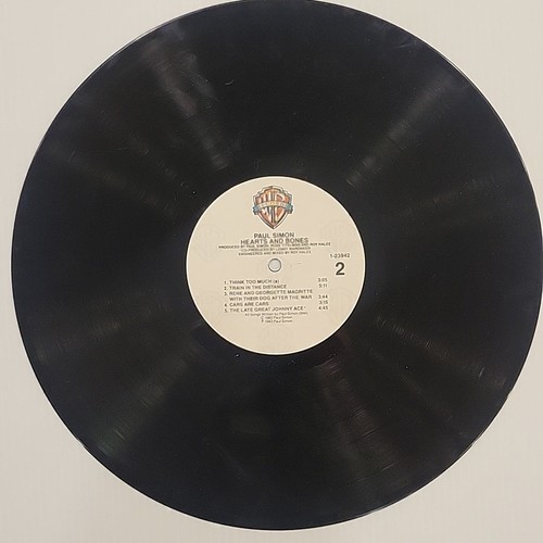 PAUL SIMON-HEARTS AND BONES 1983 WARNER BROS. RECORDS LP - Imagen 3 de 6