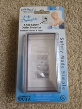 LectraLock LDMI1-IN2WH Child Safety Outlet Protector - White